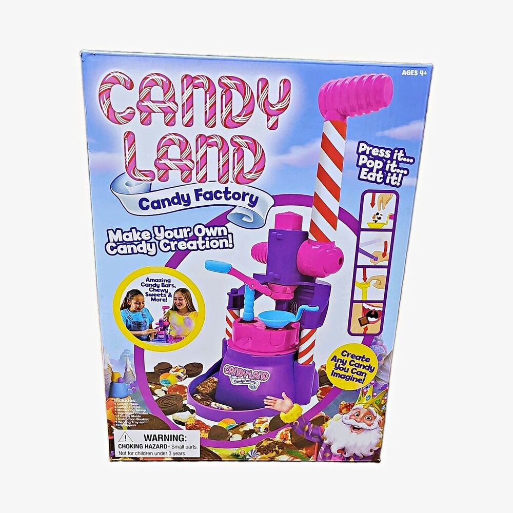 Hasbro Candy Land Candy Factory Children's Game Press It Pop It 1 Player 4+